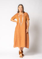 Zoraya Dress Burnt Toffee