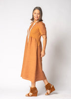 Zoraya Dress Burnt Toffee
