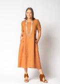 Zoraya Dress Burnt Toffee