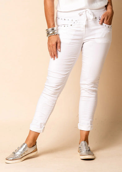 Essie Pants - White