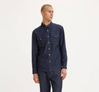 Levi's Barstow Western Standard - Marble Navy Denim