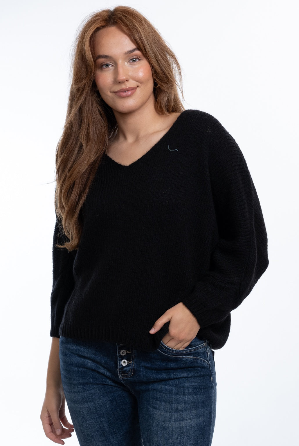 Daria Italian Knit - Black