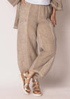 Norelle Linen Pants in Latte