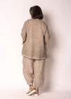 Norelle Linen Pants in Latte