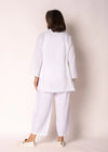 Sinead Linen Jacket in White