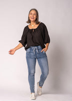 Vionna Top in Onyx