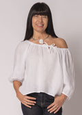 Vionna Top in White