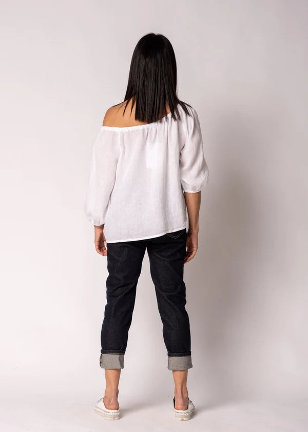 Vionna Top in White