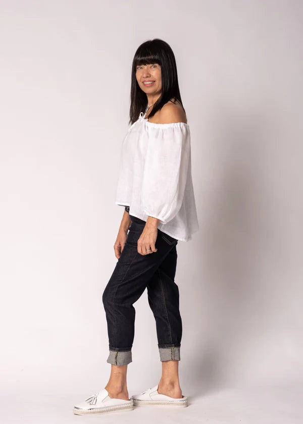 Vionna Top in White