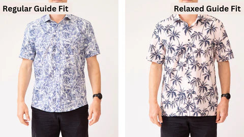 Guide London Revere Collar Short Sleeve Shirt : Faded Holiday Print