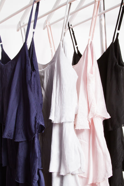 The Italian Closet: Fairford Layered Silk Camisole