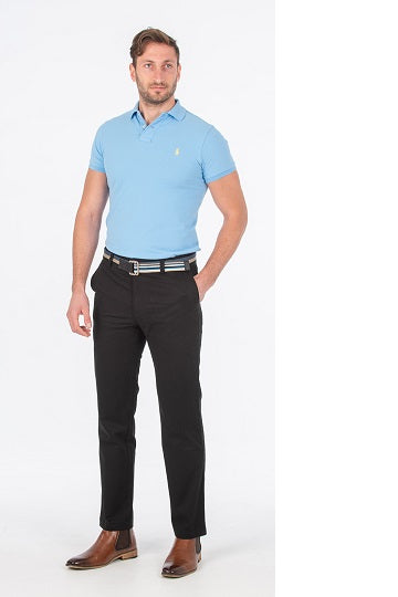 Bob Spears Active Waist Trouser - Black