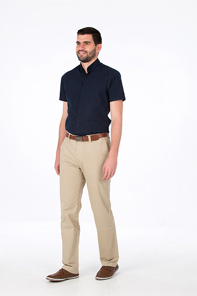 Bob Spears Active Waist Trouser - Stone
