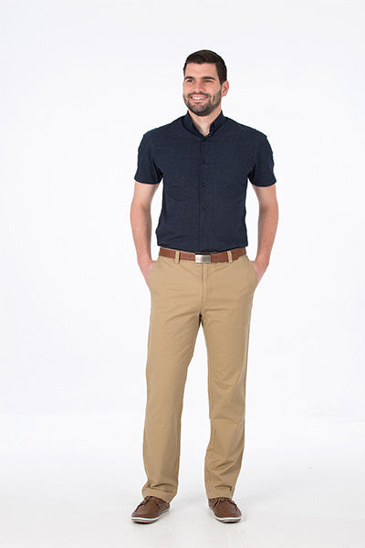 Bob Spears Active Waist Trouser - Taupe
