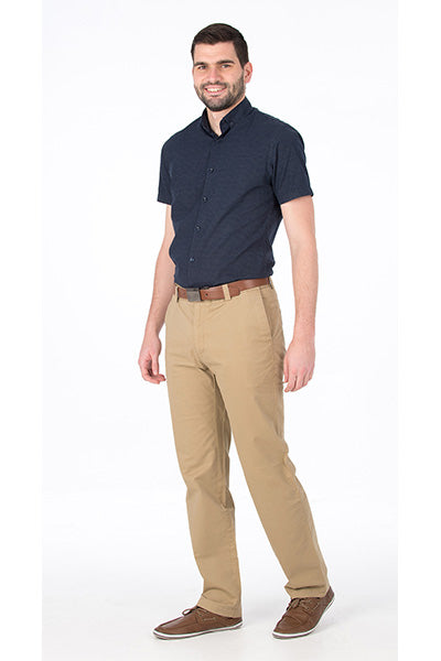 Bob Spears Active Waist Trouser - Taupe
