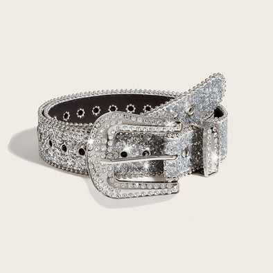 Diamante Western Rockstar Belt