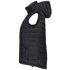 Moke: Mary-Claire 90/10 Packable Down Vest - Black
