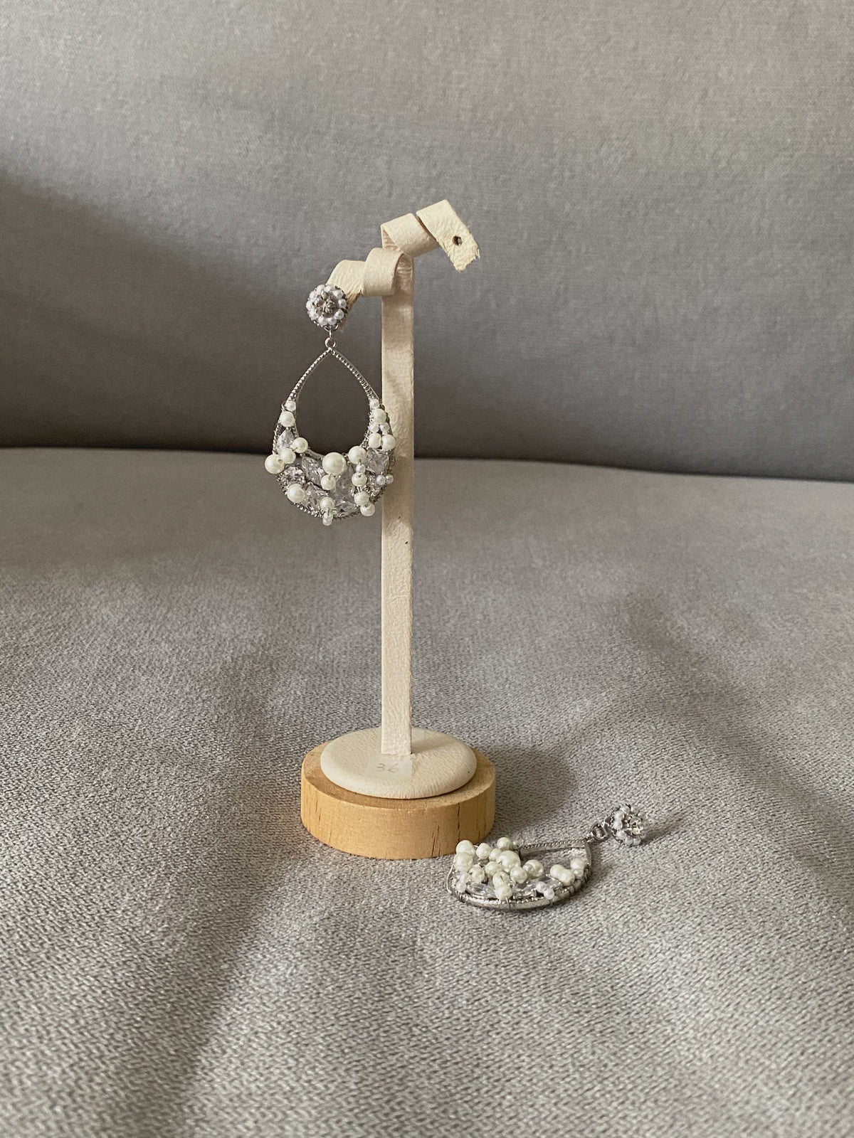 Pearl Collage Drop Earrings