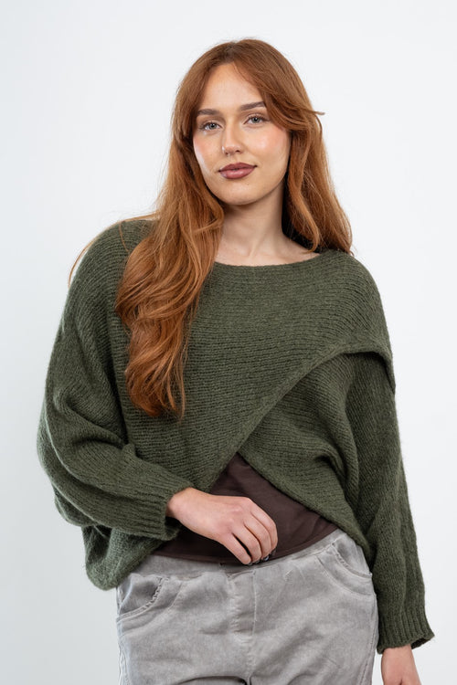 Abby Italian Asymmetric Knit