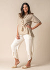 Nerida Pant in Cream