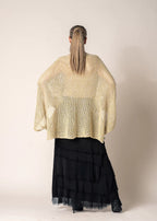 Quilla Knit Top in Gold