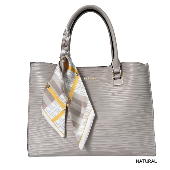 Vera May: Alho Large Tote Bag in Natural