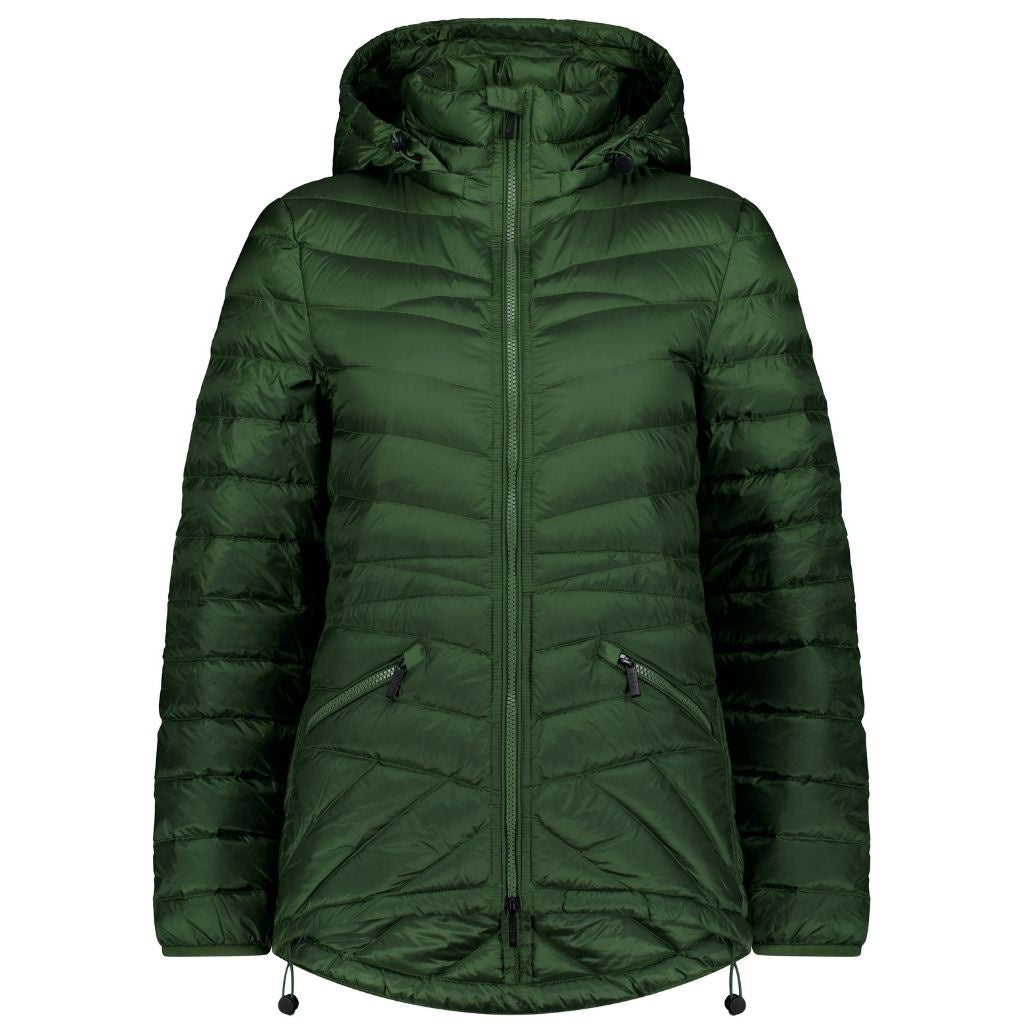 Moke: Cushla 90/10 Packable Down Jacket - Cypress