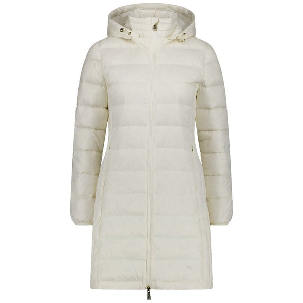 Moke: Sarah 90/10 Packable Down Coat - Cream