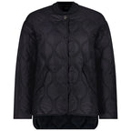 Moke: Talei Quilted Bomber Jacket - Black