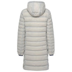 Moke: Arnie 90/10 Reversible Down Coat - Moonlight & Silver