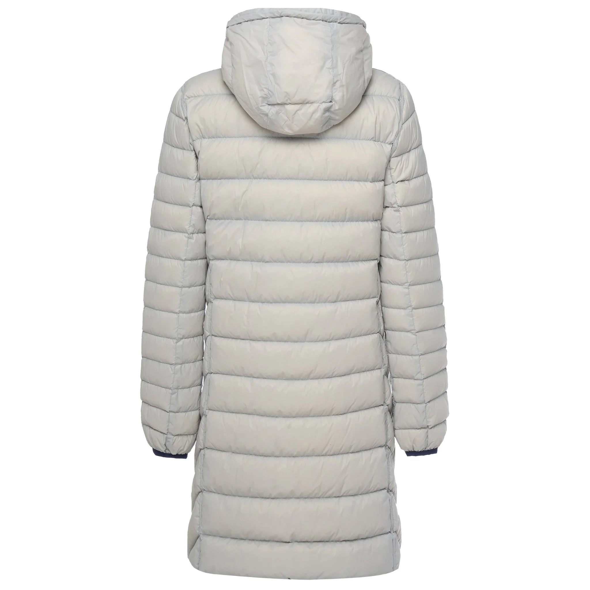 Moke: Arnie 90/10 Reversible Down Coat - Moonlight & Silver
