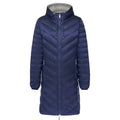 Moke: Arnie 90/10 Reversible Down Coat - Moonlight & Silver