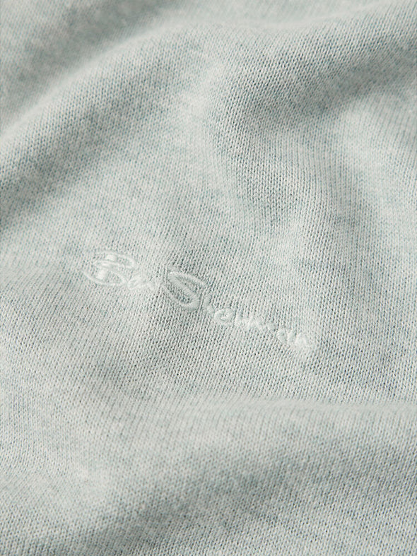 Ben Sherman Signature Knit Polo - Dusky Blue
