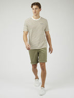 Ben Sherman Slim Stretch Chino Shorts - Litchen Green