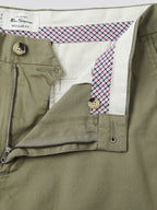 Ben Sherman Slim Stretch Chino Shorts - Litchen Green