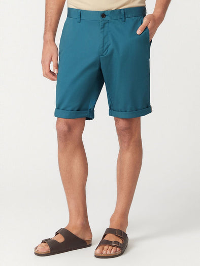 Ben Sherman Slim Stretch Chino Shorts - Teal