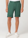 Ben Sherman Slim Stretch Chino Shorts - Green