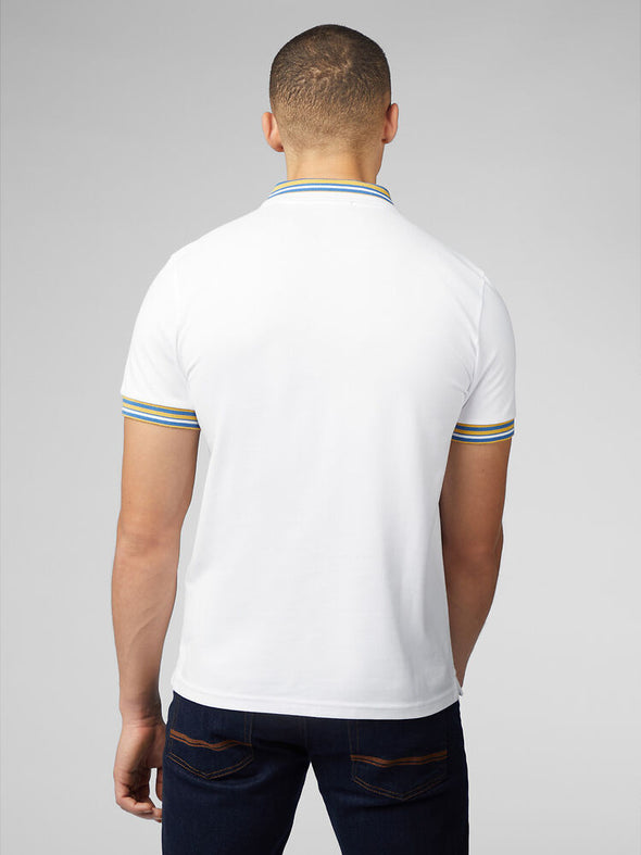 Ben Sherman House Collar Polo - White