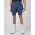 Ben Sherman Cotton & Linen Shorts - Blue Denim