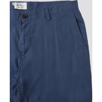Ben Sherman Cotton & Linen Shorts - Blue Denim