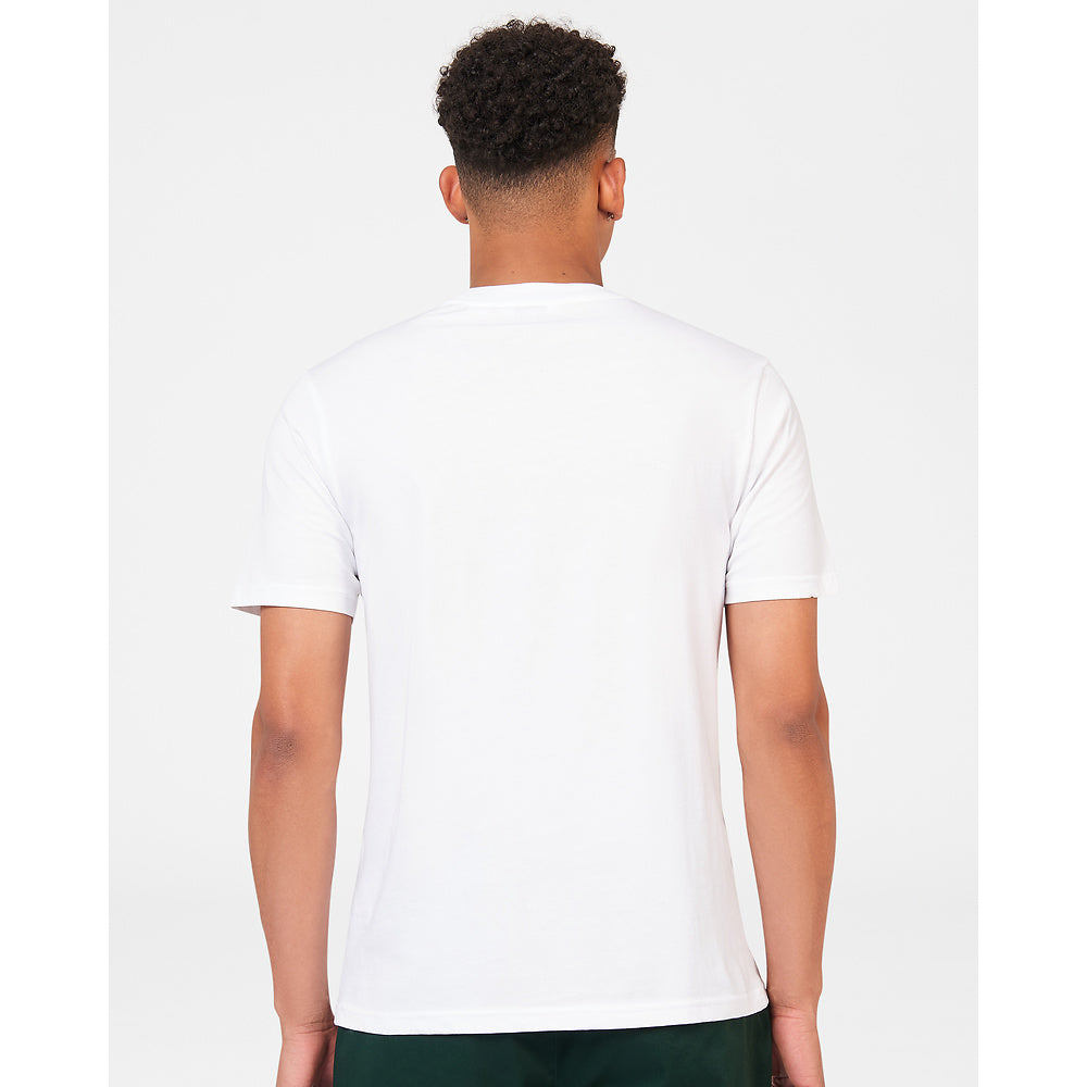Ben Sherman Graphic Tee: Scooter Meet Vintage Poster - White