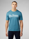 Ben Sherman 'Feel the Grove' Tee - Teal