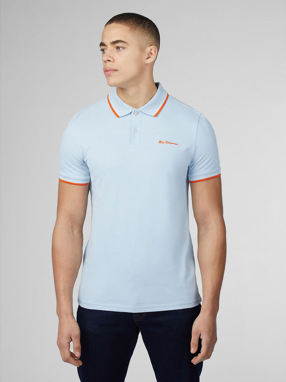 Ben Sherman Signature Polo - Pale Blue