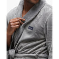 Ben Sherman Randol Fleece Robe - Charcoal