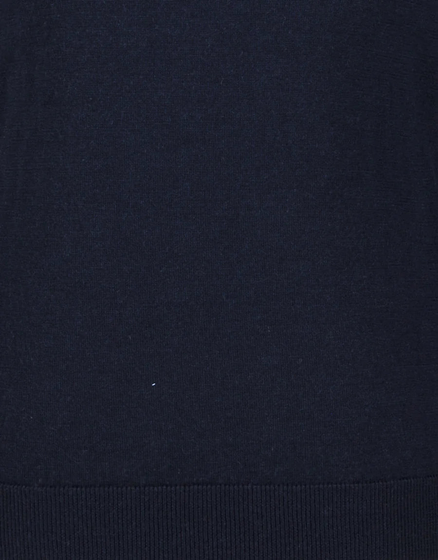 Wanaka Roll Neck Merino - Navy