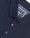 Portofino Cotton Polo - Navy