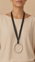 Blaise Necklace in Silver