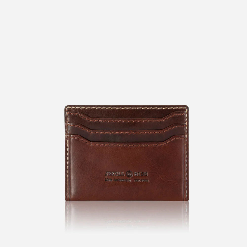 Jekyll & Hide Slim Card Holder - Mocha