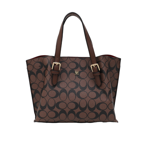 Vera May: Camilla Tote Bag in Chocolate