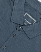 Portofino Cotton Polo Polo - Demin Marl